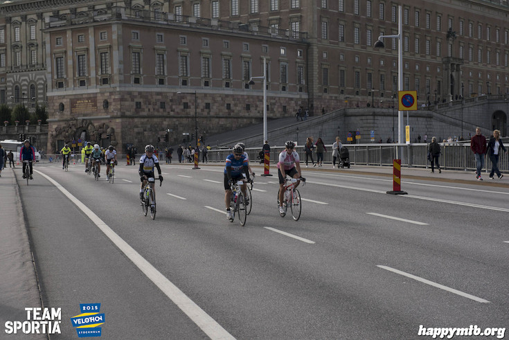 Bild från Velothon Stockholm 2015 - Slottet