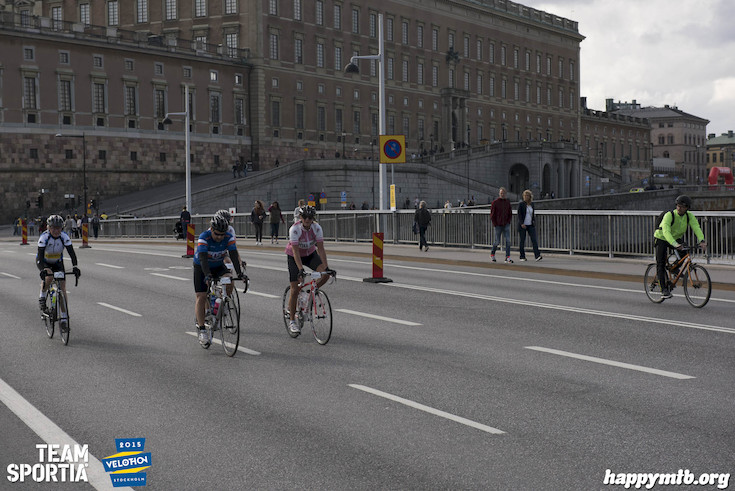 Bild från Velothon Stockholm 2015 - Slottet