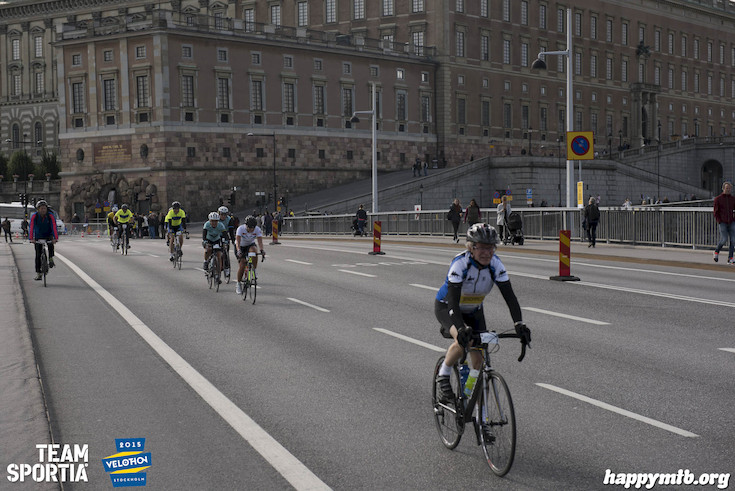 Bild från Velothon Stockholm 2015 - Slottet