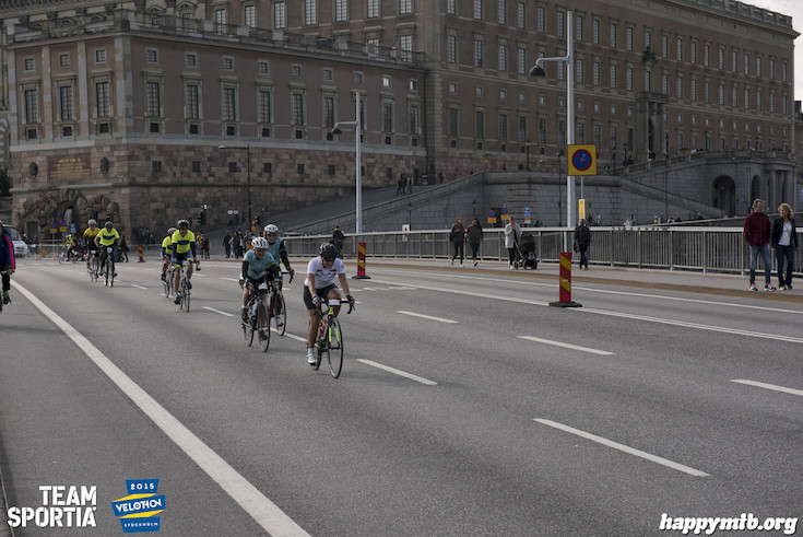 Bild från Velothon Stockholm 2015 - Slottet