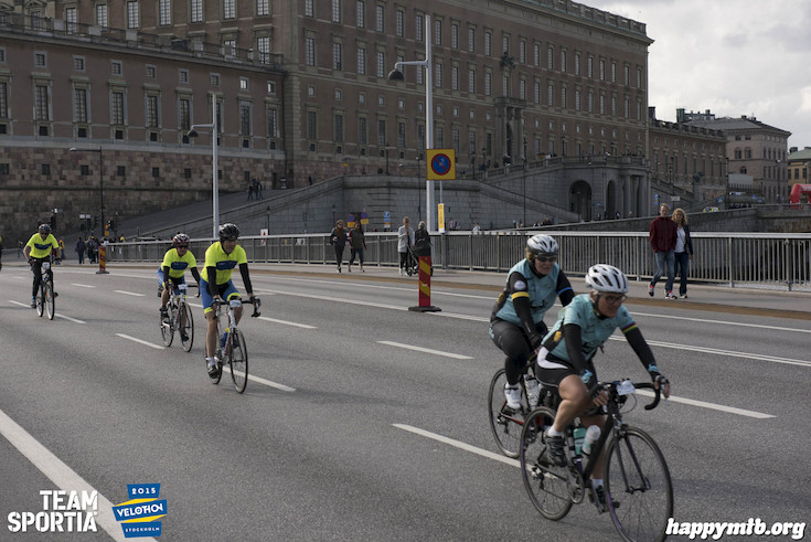 Bild från Velothon Stockholm 2015 - Slottet