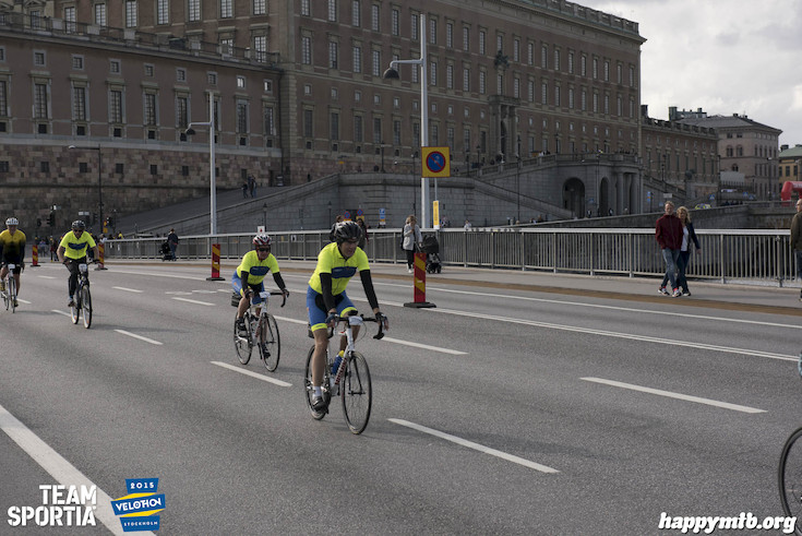 Bild från Velothon Stockholm 2015 - Slottet