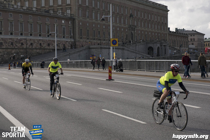 Bild från Velothon Stockholm 2015 - Slottet