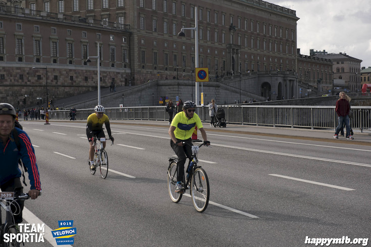 Bild från Velothon Stockholm 2015 - Slottet