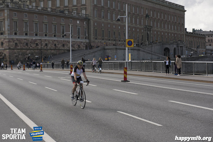 Bild från Velothon Stockholm 2015 - Slottet