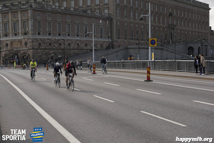 Bild från Velothon Stockholm 2015 - Slottet