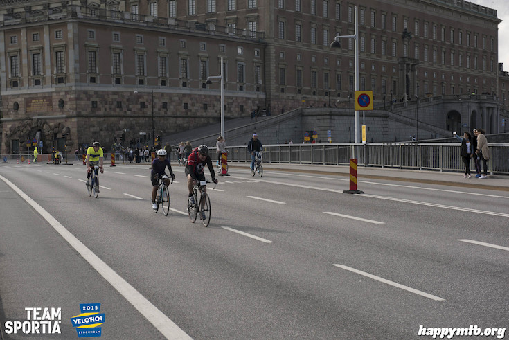 Bild från Velothon Stockholm 2015 - Slottet