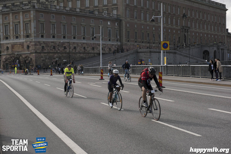Bild från Velothon Stockholm 2015 - Slottet