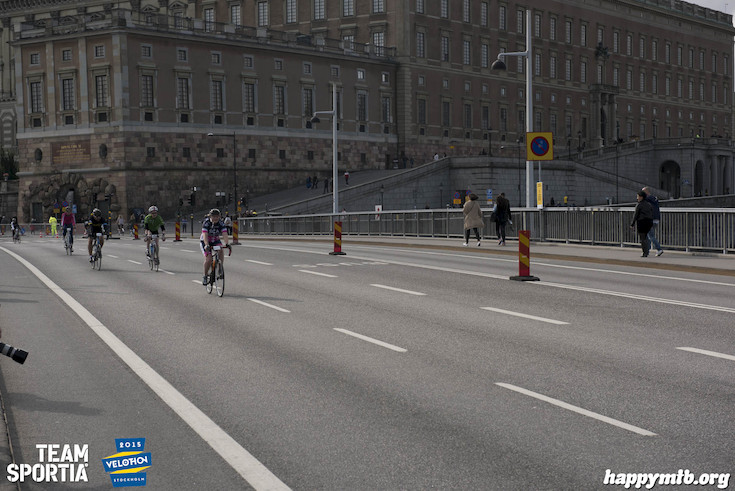 Bild från Velothon Stockholm 2015 - Slottet
