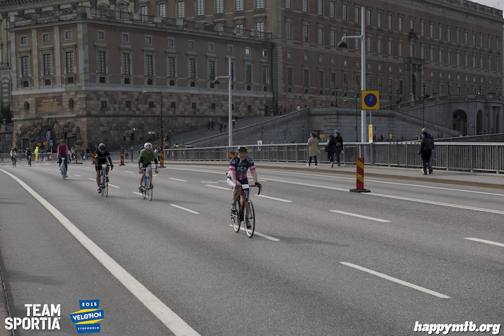 Bild från Velothon Stockholm 2015 - Slottet