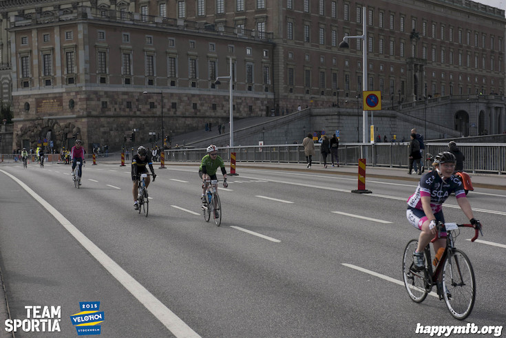 Bild från Velothon Stockholm 2015 - Slottet
