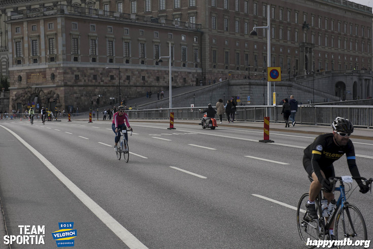 Bild från Velothon Stockholm 2015 - Slottet