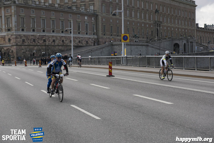 Bild från Velothon Stockholm 2015 - Slottet