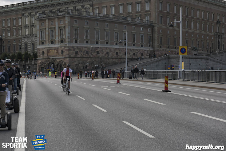 Bild från Velothon Stockholm 2015 - Slottet