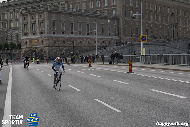 Bild från Velothon Stockholm 2015 - Slottet