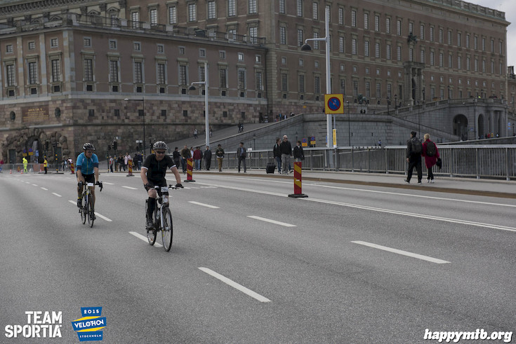 Bild från Velothon Stockholm 2015 - Slottet