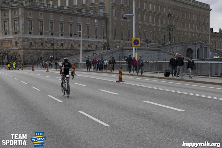 Bild från Velothon Stockholm 2015 - Slottet