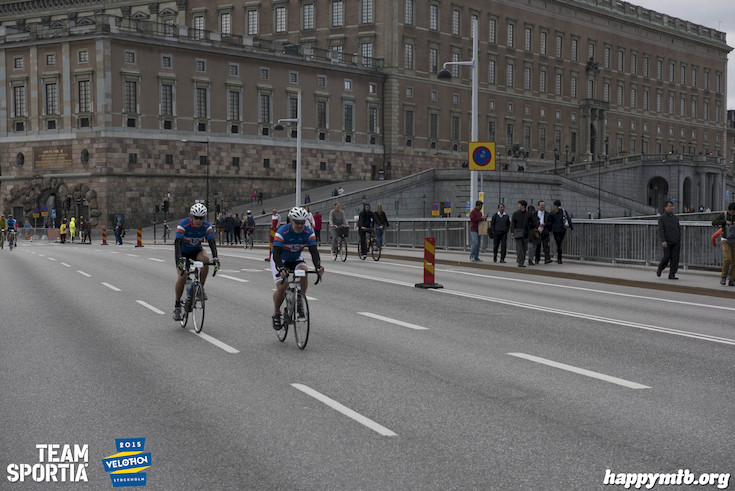 Bild från Velothon Stockholm 2015 - Slottet