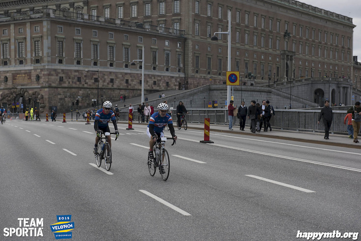 Bild från Velothon Stockholm 2015 - Slottet