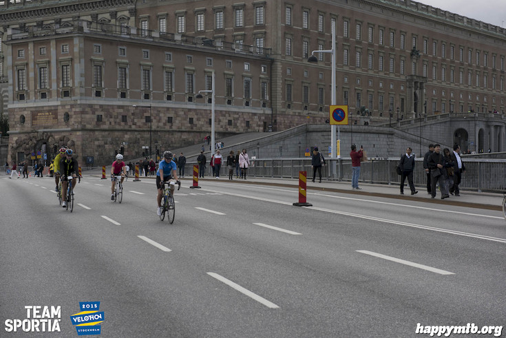 Bild från Velothon Stockholm 2015 - Slottet