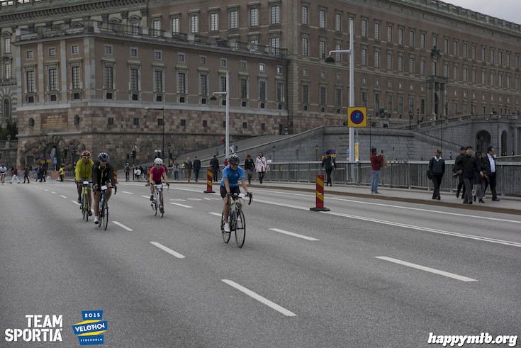 Bild från Velothon Stockholm 2015 - Slottet
