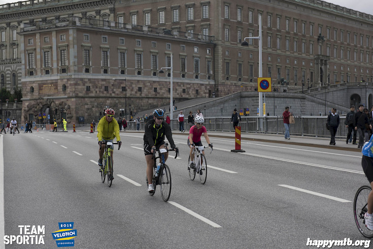 Bild från Velothon Stockholm 2015 - Slottet