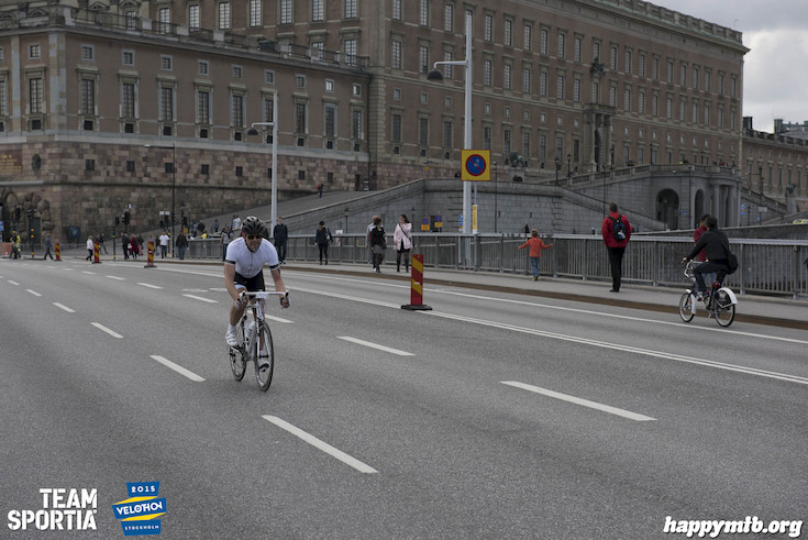 Bild från Velothon Stockholm 2015 - Slottet