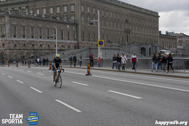 Bild från Velothon Stockholm 2015 - Slottet