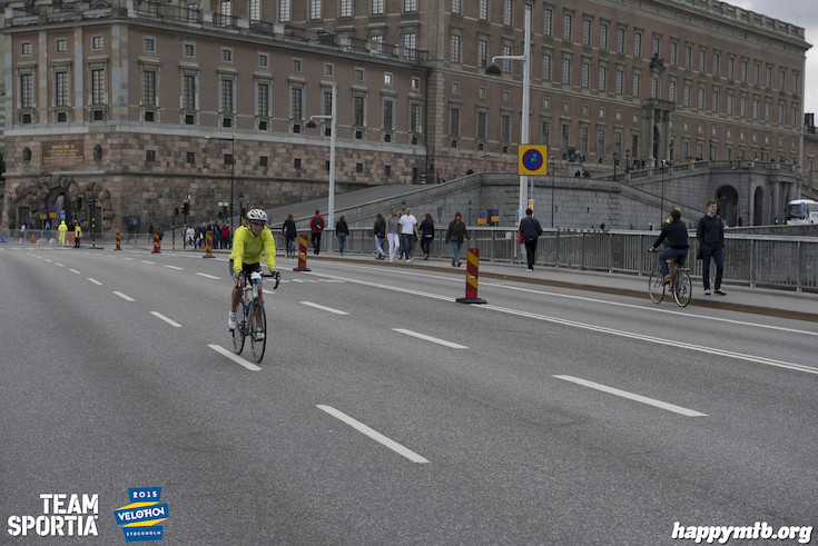 Bild från Velothon Stockholm 2015 - Slottet
