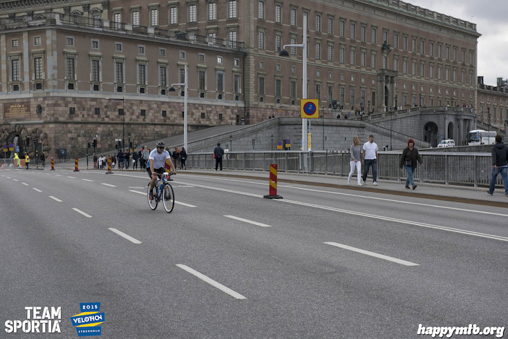 Bild från Velothon Stockholm 2015 - Slottet