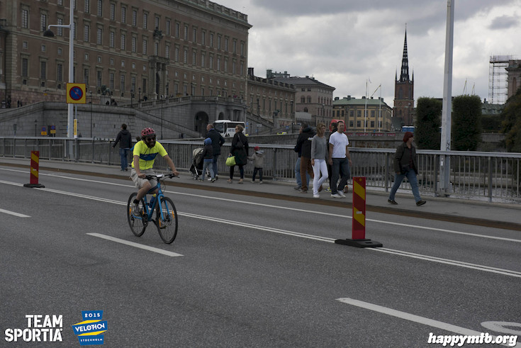 Bild från Velothon Stockholm 2015 - Slottet