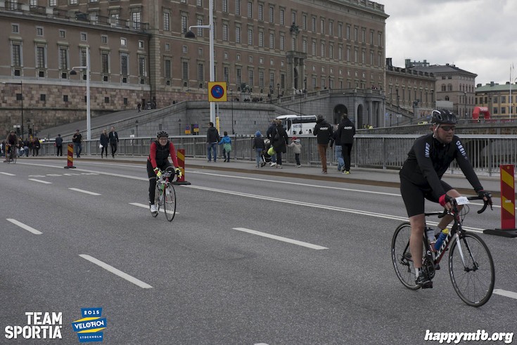 Bild från Velothon Stockholm 2015 - Slottet