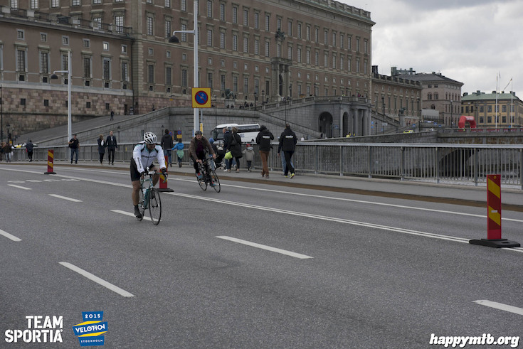 Bild från Velothon Stockholm 2015 - Slottet