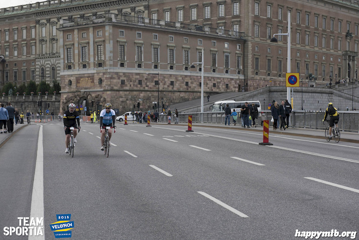Bild från Velothon Stockholm 2015 - Slottet