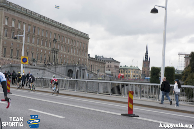 Bild från Velothon Stockholm 2015 - Slottet
