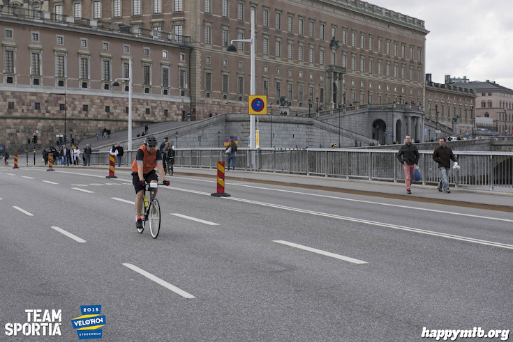 Bild från Velothon Stockholm 2015 - Slottet