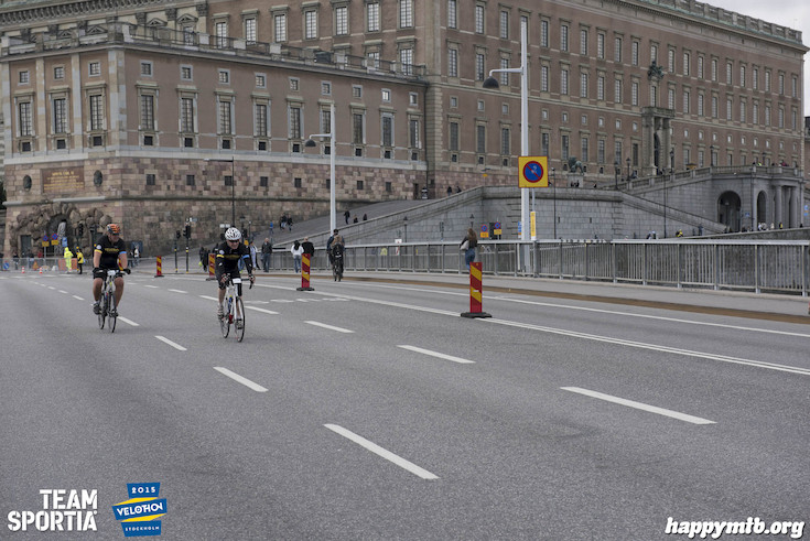 Bild från Velothon Stockholm 2015 - Slottet