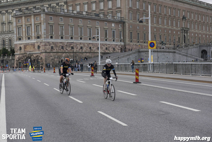 Bild från Velothon Stockholm 2015 - Slottet