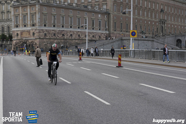 Bild från Velothon Stockholm 2015 - Slottet