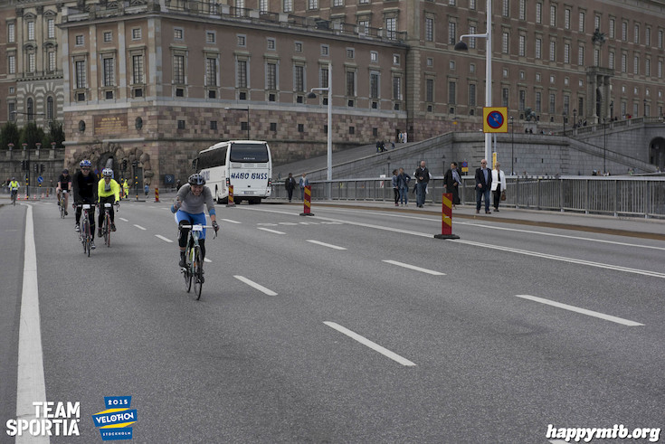 Bild från Velothon Stockholm 2015 - Slottet