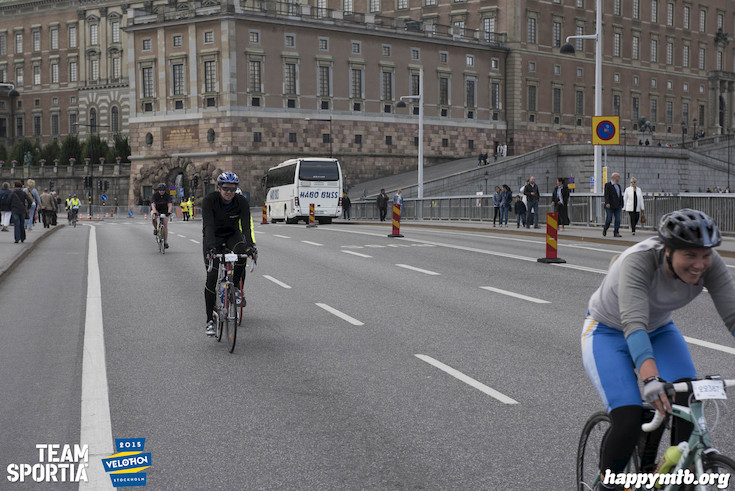 Bild från Velothon Stockholm 2015 - Slottet