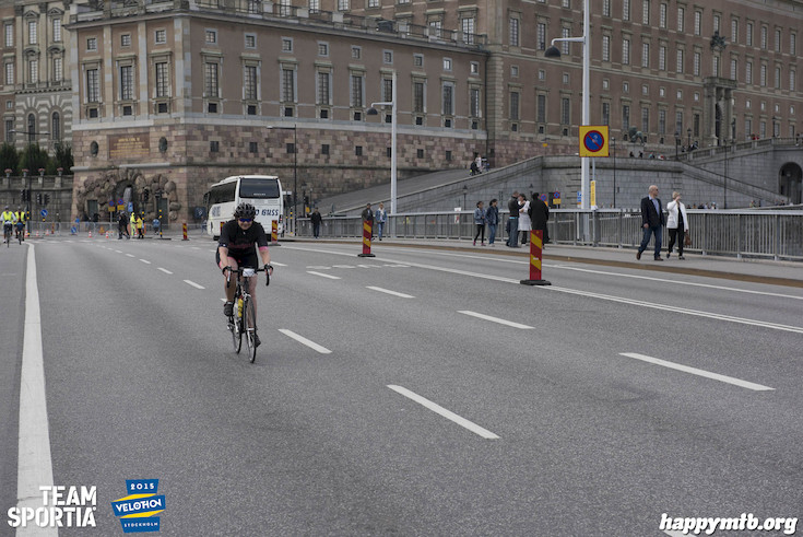 Bild från Velothon Stockholm 2015 - Slottet