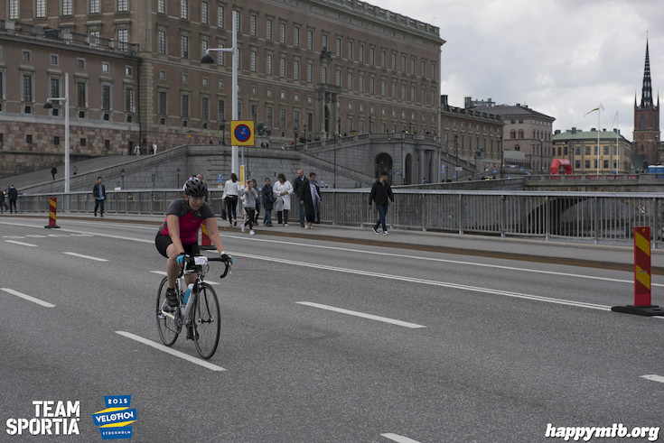 Bild från Velothon Stockholm 2015 - Slottet