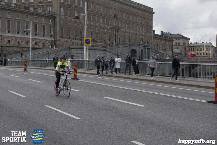 Bild från Velothon Stockholm 2015 - Slottet