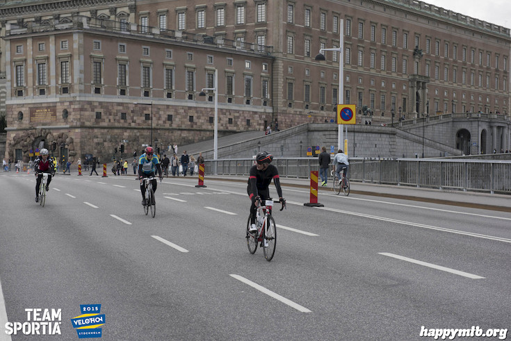 Bild från Velothon Stockholm 2015 - Slottet