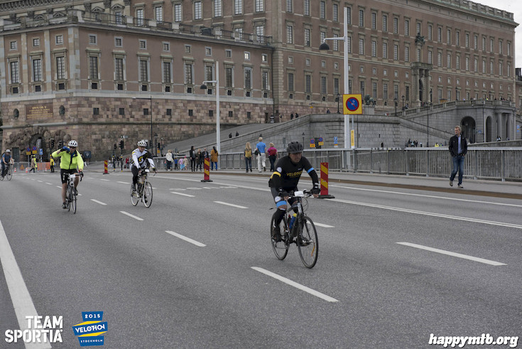 Bild från Velothon Stockholm 2015 - Slottet