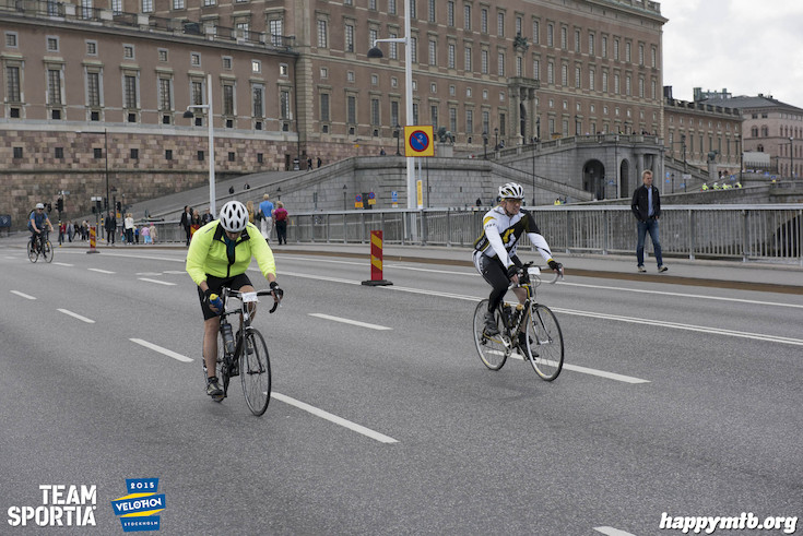 Bild från Velothon Stockholm 2015 - Slottet
