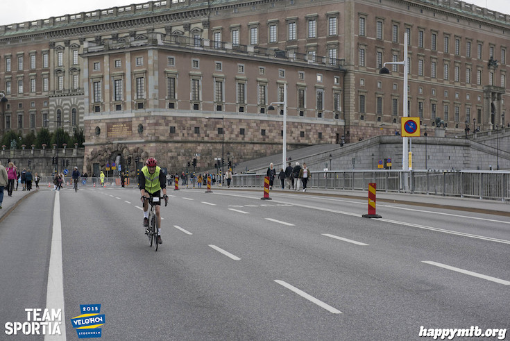 Bild från Velothon Stockholm 2015 - Slottet