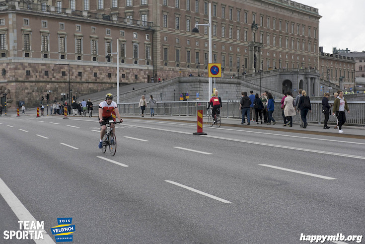 Bild från Velothon Stockholm 2015 - Slottet