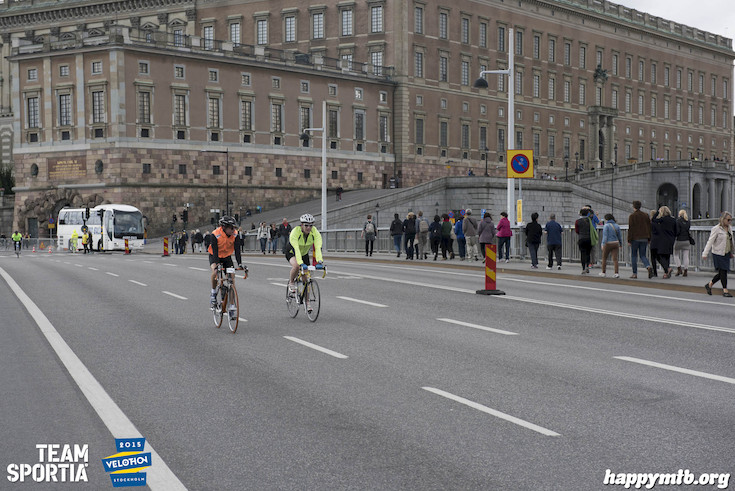 Bild från Velothon Stockholm 2015 - Slottet